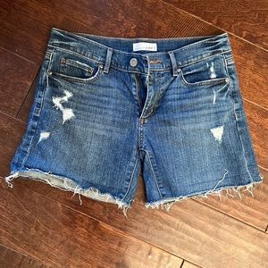 LOFT jean shorts